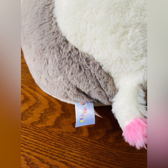 SQUISHMALLOWS FuzzaMallows - Karina The Fuzzy Cat - Soft Plush Stuffed Toy - 12” - Picture 5 of 5